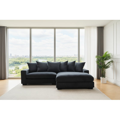 Canapé modulaire surdimensionné deux pièces