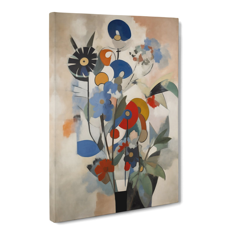 Jenneen Flowers Bauhaus Vol.1 - Wrapped Canvas Print, 50cm H x 35cm W x 3cm D