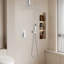 Système de douche à pluie haute pression 2 fonctions, ensemble de robinet de baignoire