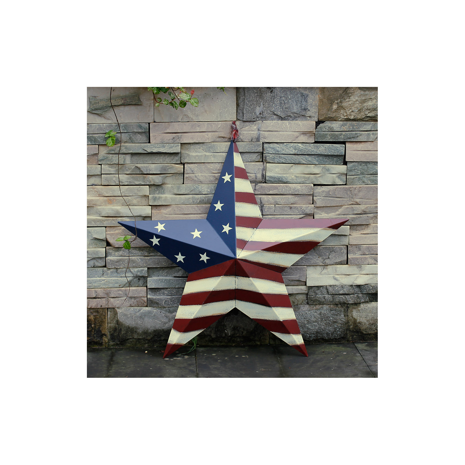 Moua American Glory Star Wall Décor