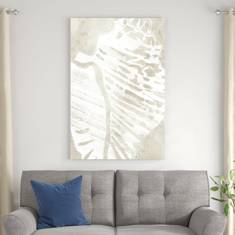 Lin silhouette tropicale III, H 48 po x l 32 po x P 1 po