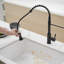 Robinet de cuisine à poignée simple en acier inoxydable 304-102036594
