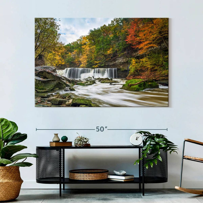 Cascades d'Alvord Tinker Creek, H 34 po x l 51 po