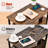 End Table with Charging Station, Narrow End Table with 2 Wooden Drawers-235501761