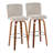 Huxley 30" Fixed-Height Bar Stools with Bent Wood Legs and Round Footrest-100169973-131561213