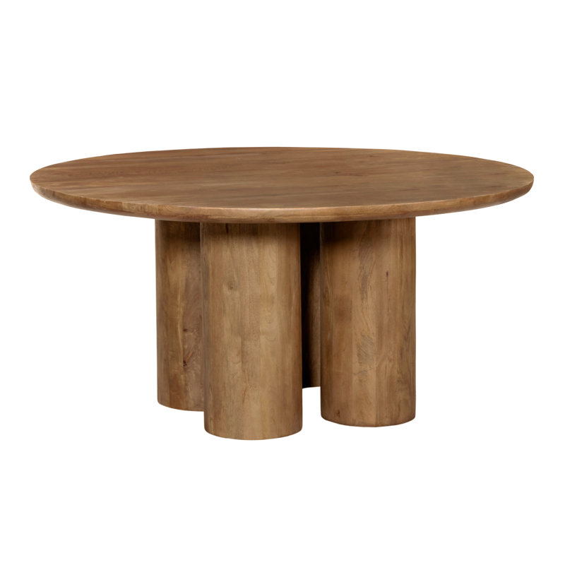 Sullivan Round Dining Table - Spice Tan