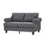 Causeuse moderne en tissu 59,5 po Roomfitter-1104741923