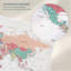 Carte du monde personnalisée «Love I Push Pin»-567373163-568212033