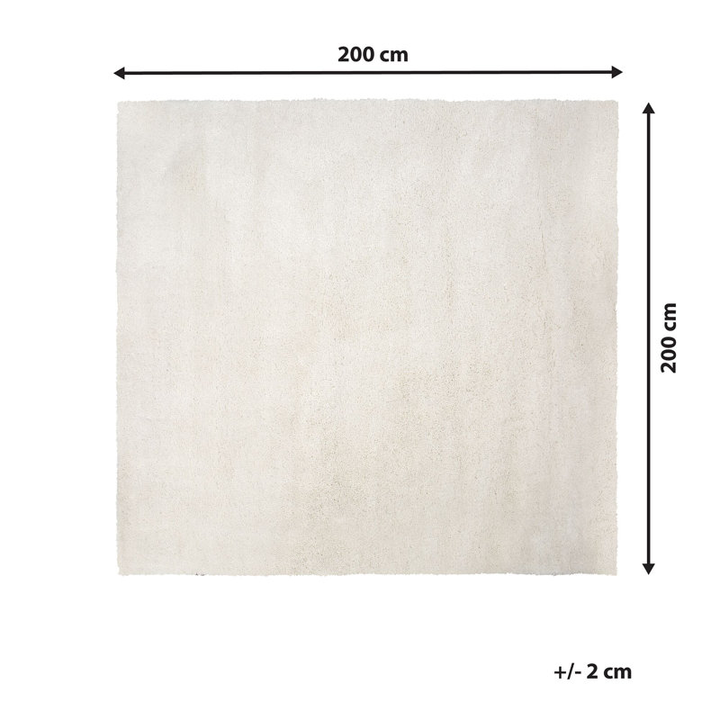 Crawley Solid Colour Area Rug, Rectangle 200 x 200cm