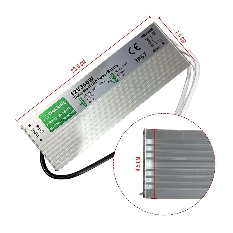 350W 12V Electronic Transformer