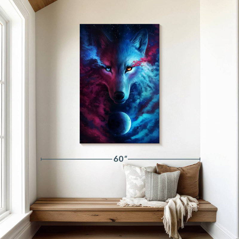 Brampt Where Light And Dark Meet, 45" H x 30" W