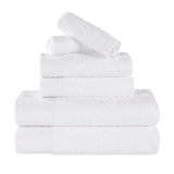 Ensemble de serviettes en rayonne de bambou et en coton mélangé hypoallergénique