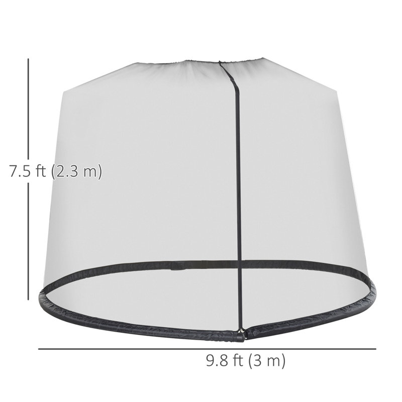 Filet moustiquaire pour terrasse Tousigning