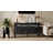 59" Storage Sideboard Cabinet, Mid-Century Modern Buffet with Adjustable Shelves and Solid Wood Legs for Dining Room or Living Room ，White-1917009630