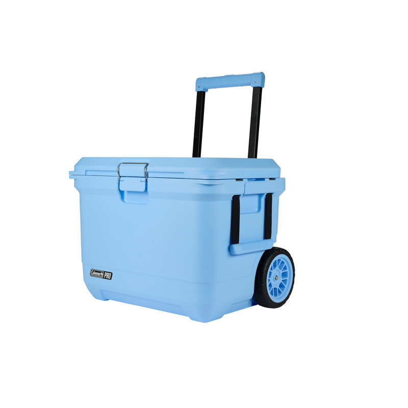 Coleman Pro 55-Quart Hard Cooler, Blue Sky