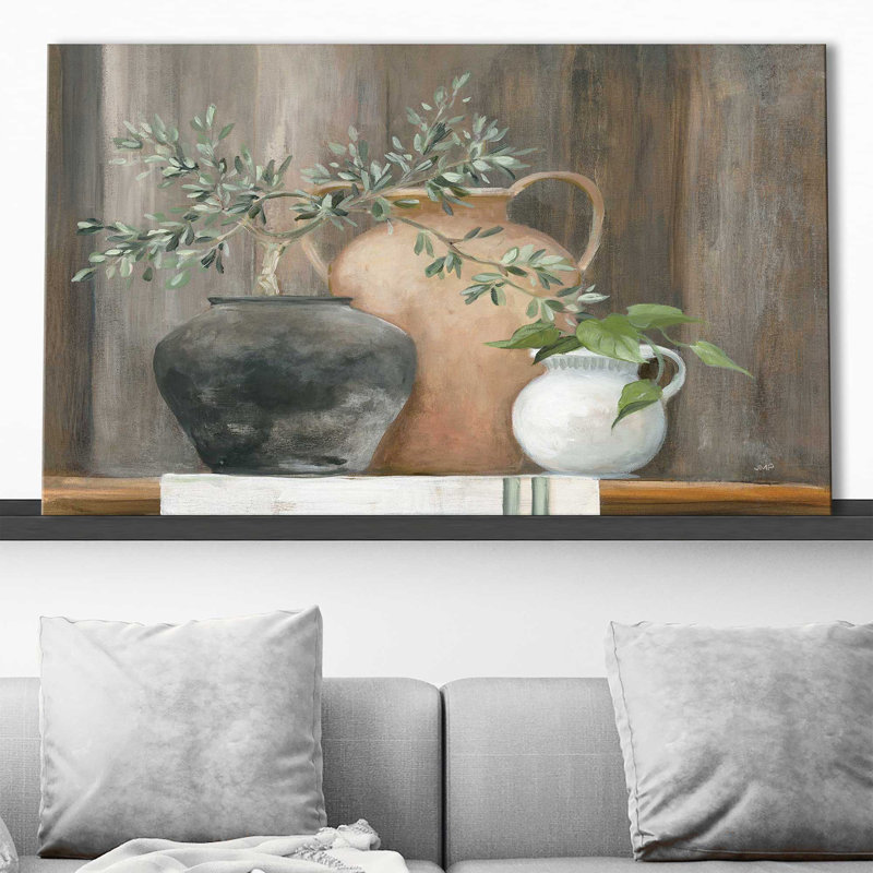 Simplicity - Wrapped Canvas Painting, 48" W x 28" H, Wrapped Canvas