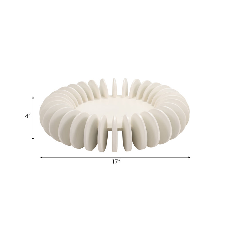 Elmstead 17" Calliope Abstract Tray