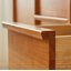 Light Luxury Style Large Capacity Rubberwood Sideboard