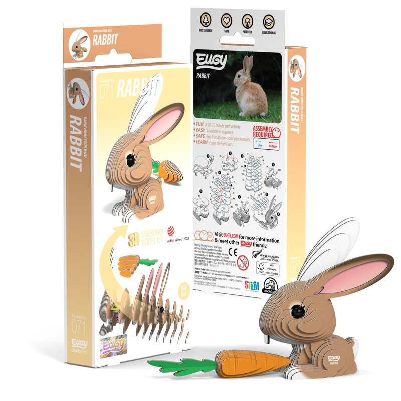 Casse-tête 3D EUGY Rabbit