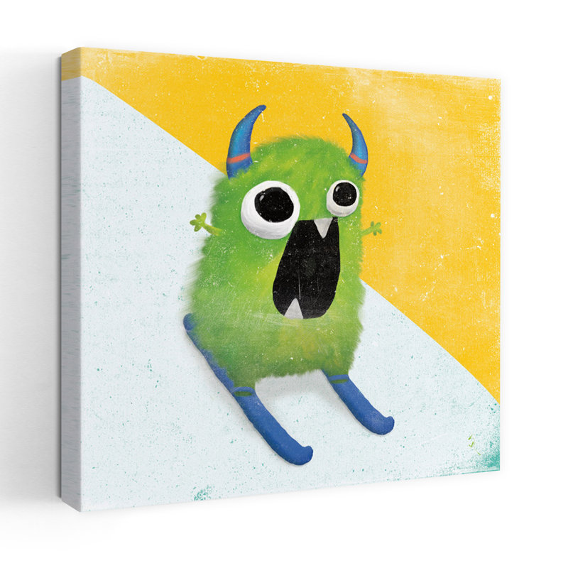 Art contemporain Xtreme Monsters II, H 18 po x l 18 po