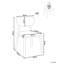 48cm H Polyester Upholstered Upholstered Back Accent