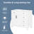 36" Bathroom Vanity With Sink, Freestanding Cabinet And Space-saving Storage-403723543