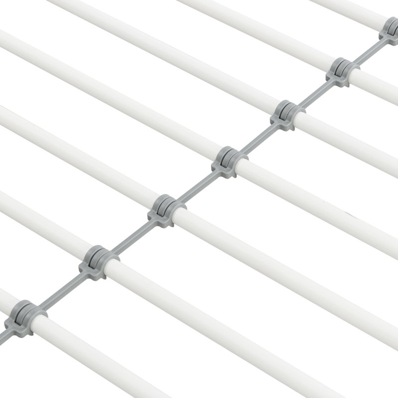 Lit superposé avec couchette METAL BLANC