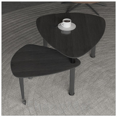 360 Degree Rotatable Modern Coffee Table for Living Room, Solid Wood Legs, Easy Assembly, Spacious Storage, Multi-Color Options