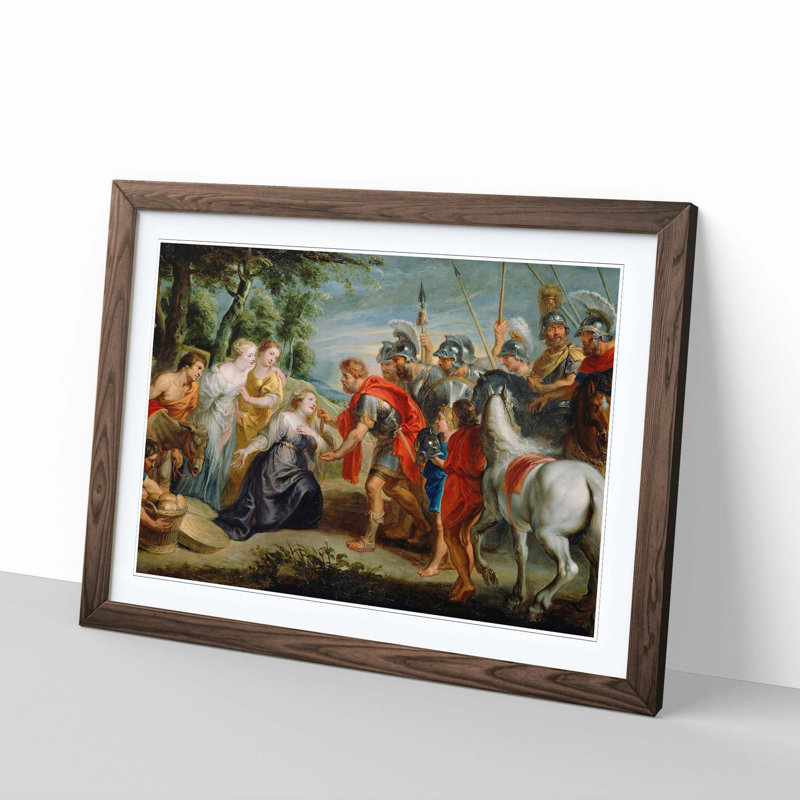 Peter Paul Rubens - Single Picture Frame Painting, Walnut