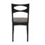 Chaise d'appoint à dossier ouvert en lin Brynulf-1131718185