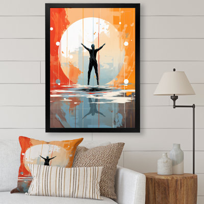 «Minimalisme Yoga Inner Balance III», reproduction d'art sur toile
