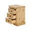 Dean 53cm W Solid Wood Bedside Table