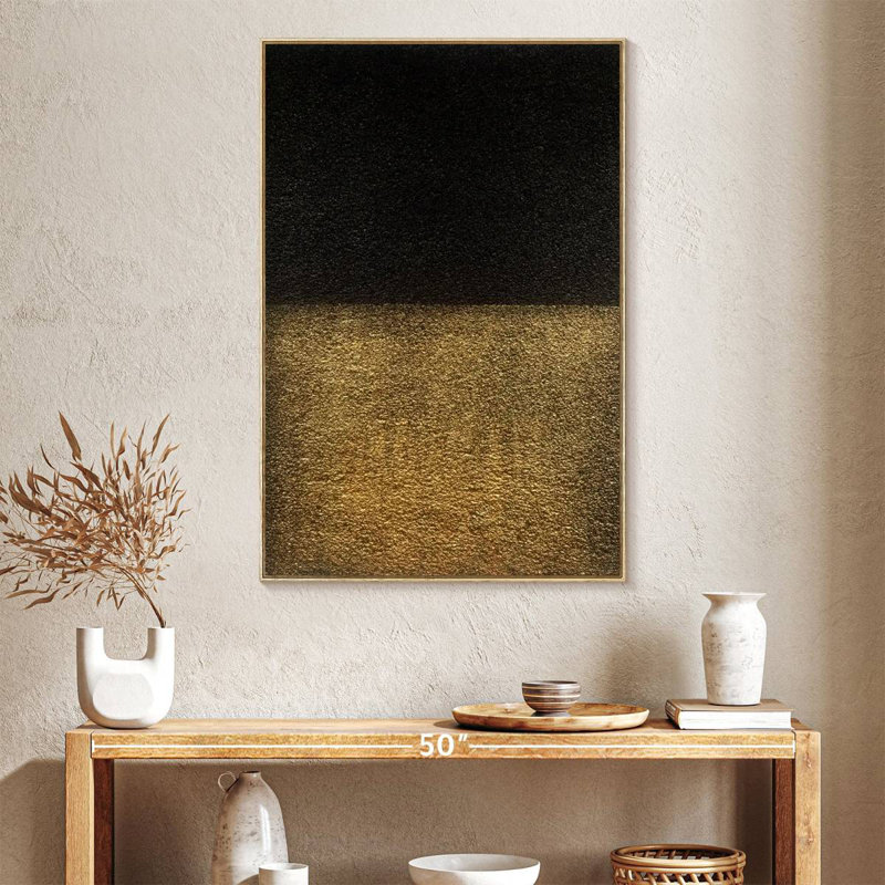 Un souvenir de vous II, Floating Frame Natural Wood, 27" x 40"