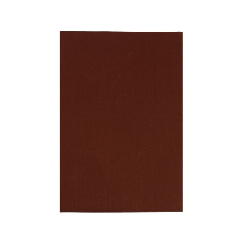 Rhowen Cotton Blend Standard Flat Sheet, Brown