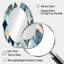 Miroir mural moderne bleu-1346809651