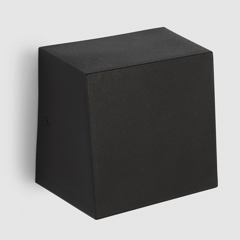 Kakudo LED Outdoor Wall Lantern, 4.625" H x 5" W x 3.5" D