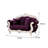 Shander Upholstered 70.8 " Flannel Loveseat