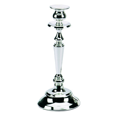 Bougeoir pour 1 bougie; Palace - plaqué argent H: 11 1/4 po