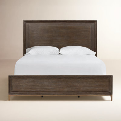 Saratoga Panel Oak Bed