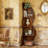 69.8"Height 5-Tier Wavy Corner Bookshelf And Plant Stand For Living Room Small Space-1366184055-1360231087