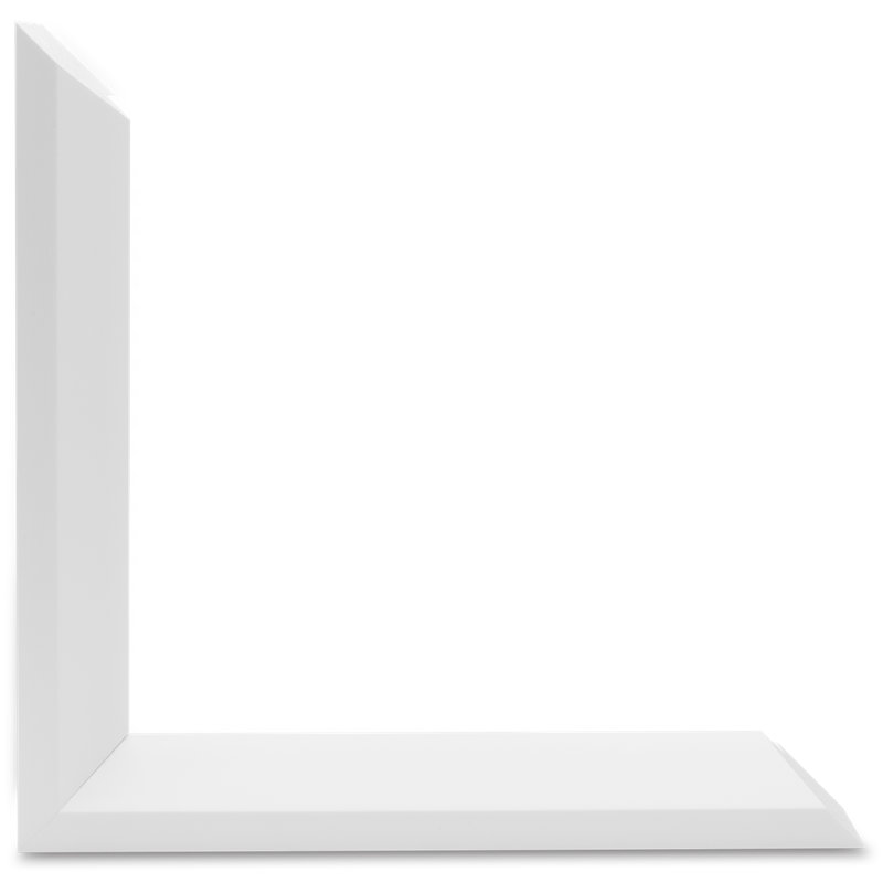 Dandelions Scandi - Single Picture Frame Print, Matt White, 136.652 cm H x 111.252 cm W