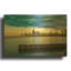 'Chicago - Golden Hour' By AKG Gold Metal Wall Art, 16" x 12"-2010515001
