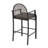 3 - Piece Outdoor Dining Set With Cushions, Patio Pe Wicker Bar Stool And Bistro Bar Table With Metal Frame, Farmhouse Conversation Set For Porch/Yard/Poolside/Cafe-399838844