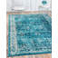 Tapis bleu Yareli-21905762