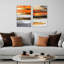 2 Piece Wrapped Canvas Wall Art