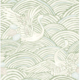 Navarres Stripe Faux Linen Wallpaper