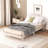 Twin Size Floating Platform Bed Frame-966469717-966469718