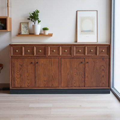 Meuble télé simple avec rangement rétro