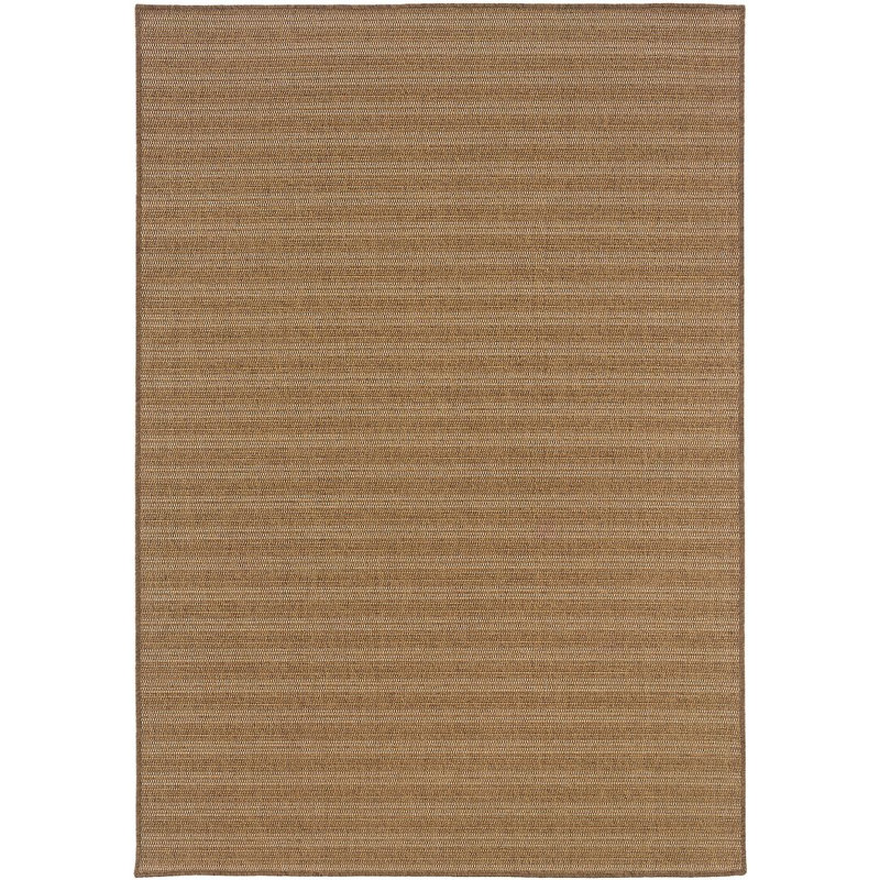 Striped Indoor Rug, Rectangle 3'7" x 5'6"