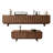 Retro Style TV Stand and Coffee Table Set